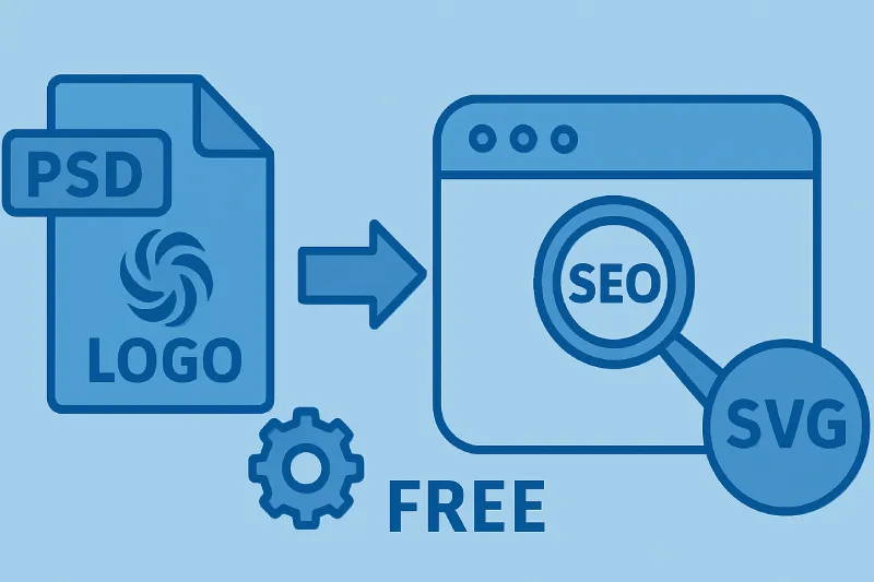convert logo image psd to svg